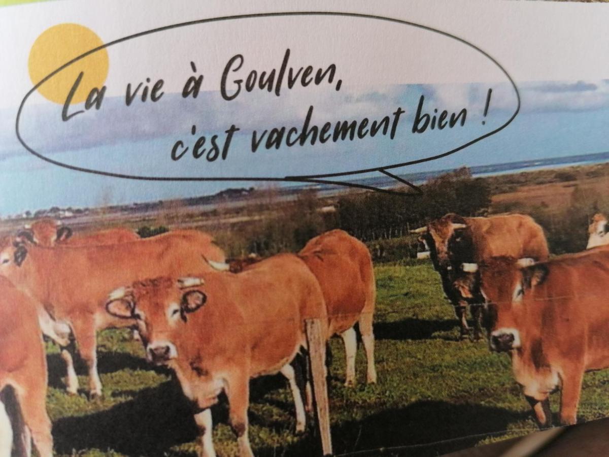 L'Air Breton Panzió Goulven Kültér fotó